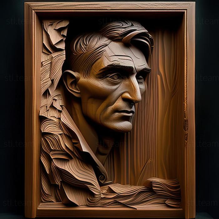 3D model The Process Franz Kafka 1925 (STL)